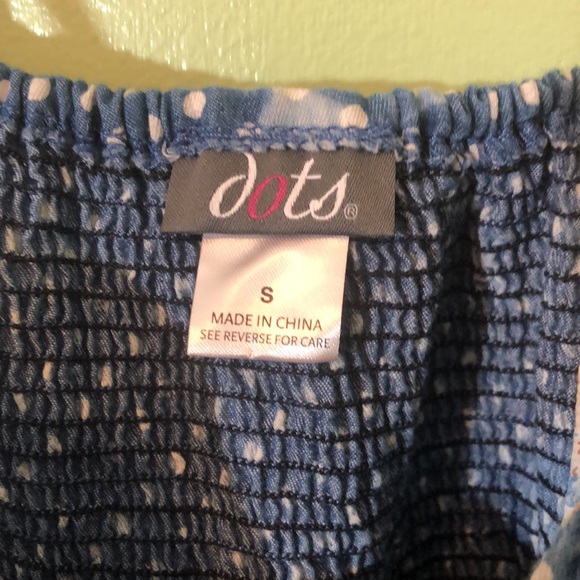 Dot’s Denim Acid Wash Dress - Picture 8 of 9